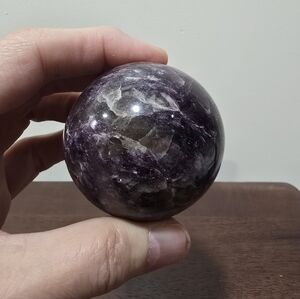 Lepidolite Crystal Sphere 58mm